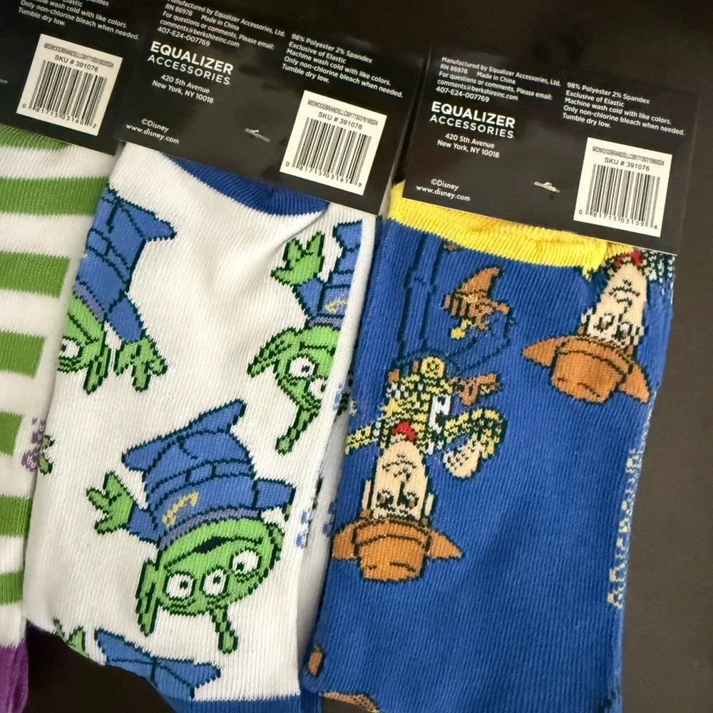 Equalizer Accessories 🆕🧦 disney